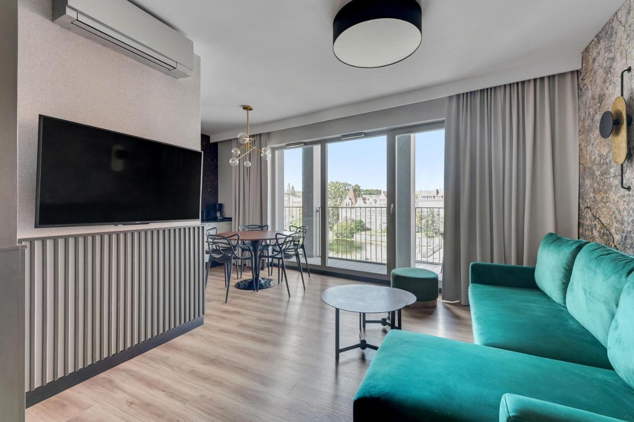 גדנסק Grano Residence - Pool, Sauna, Spa & Parking By Downtown Apartments מראה חיצוני תמונה